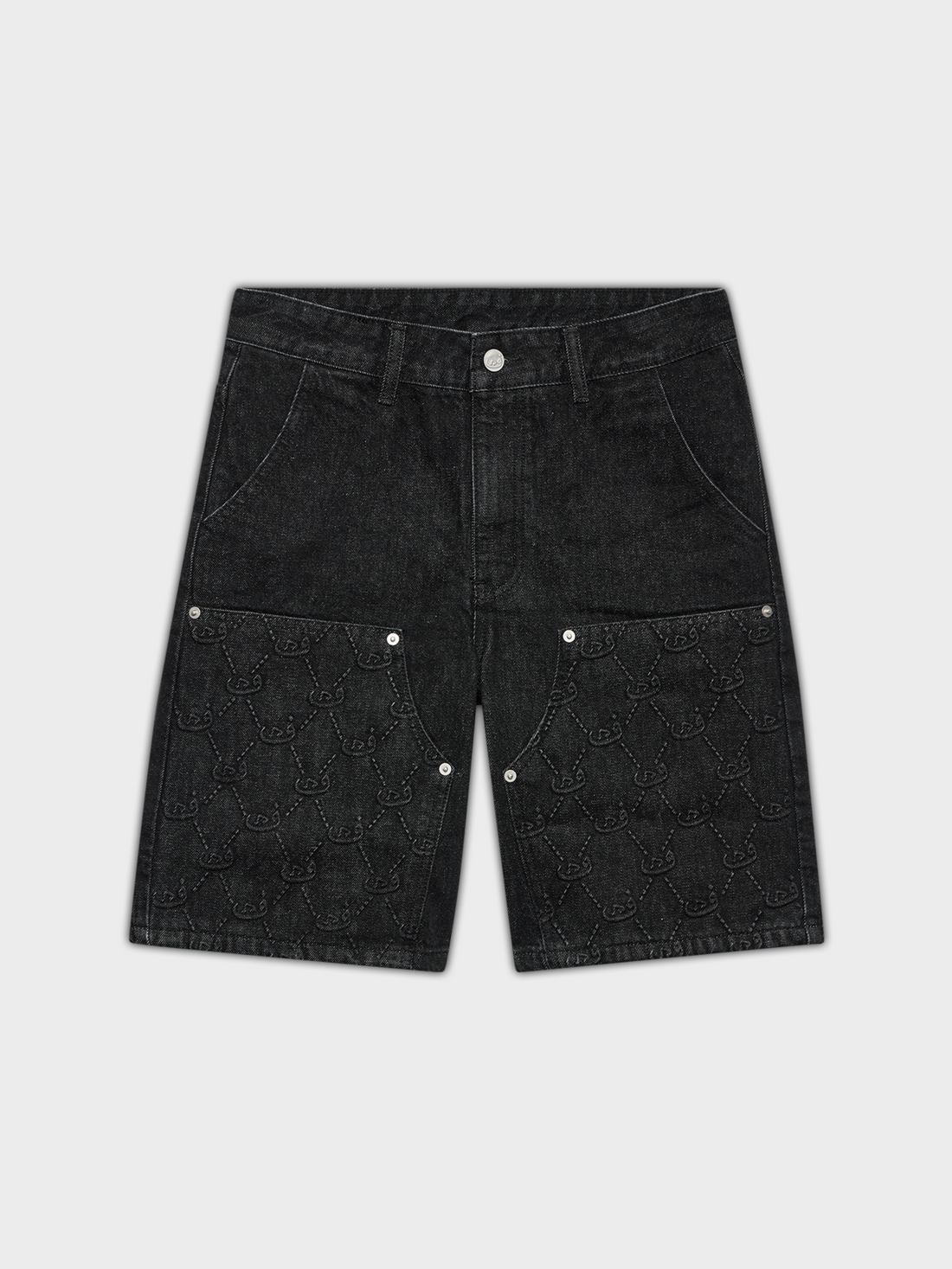 Short en Jean Bootleg - Noir