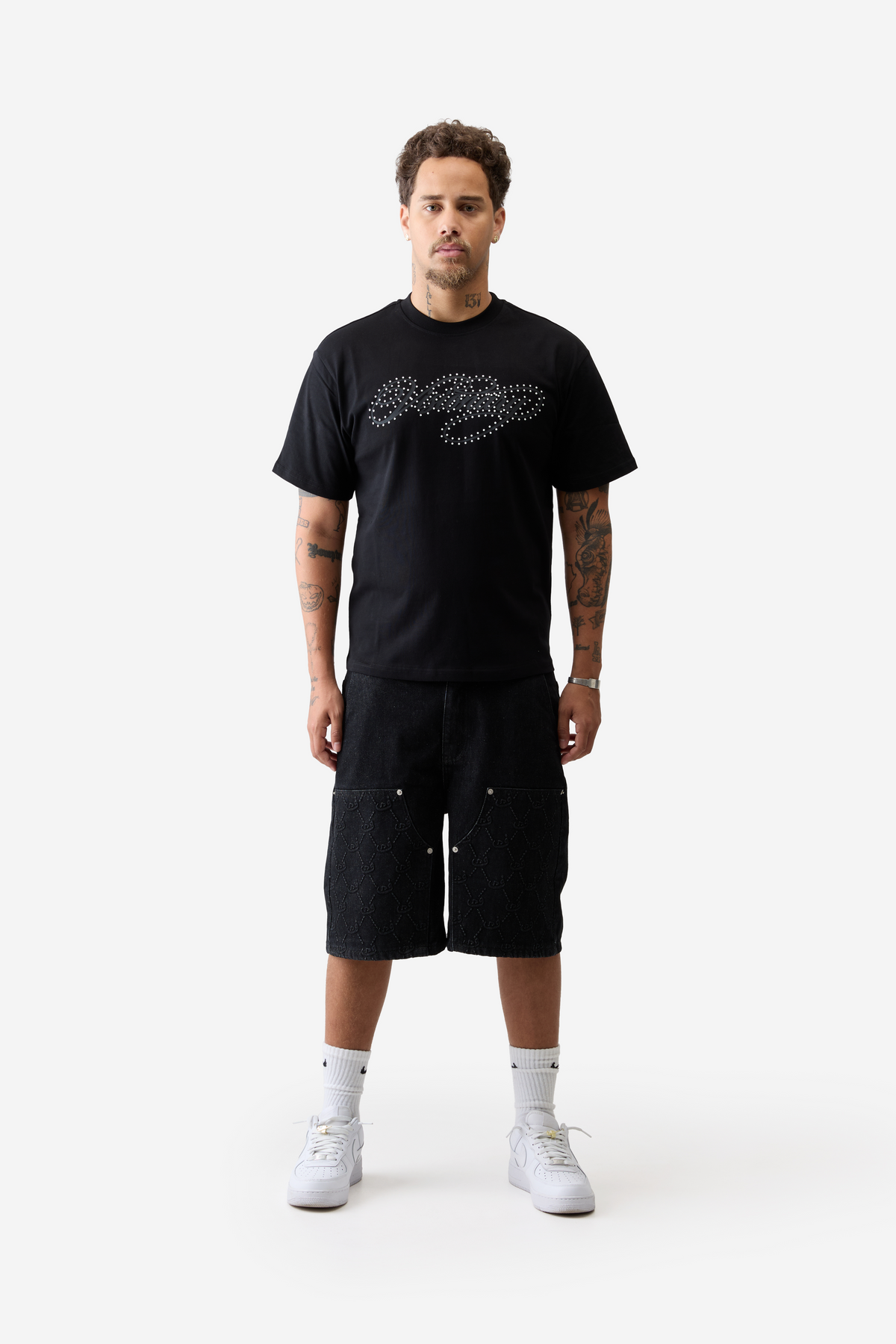 T-shirt Visionary Pointillé - Noir