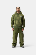 Hoodie Délavé - Vert