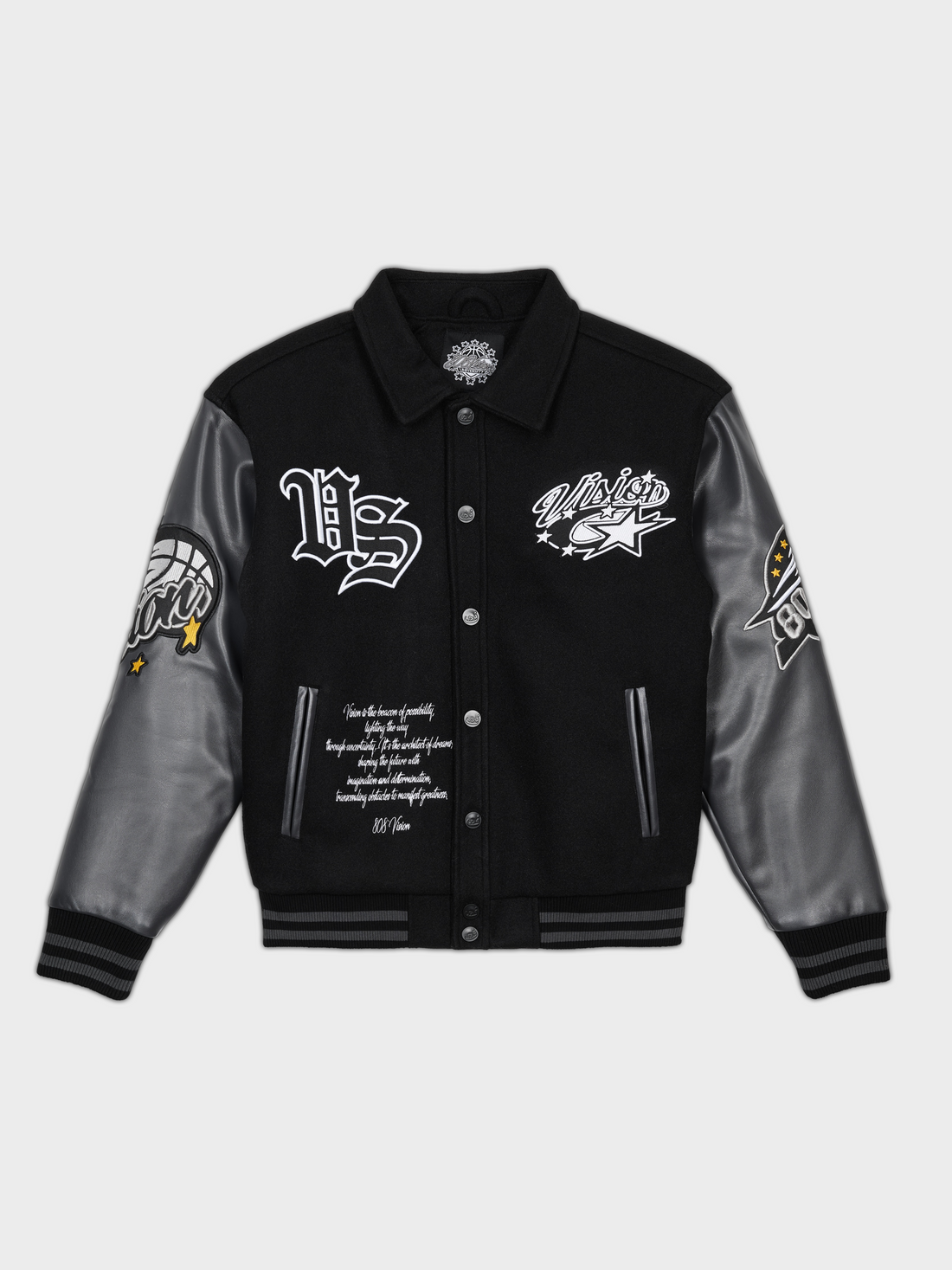 Veste University 808 - Noir