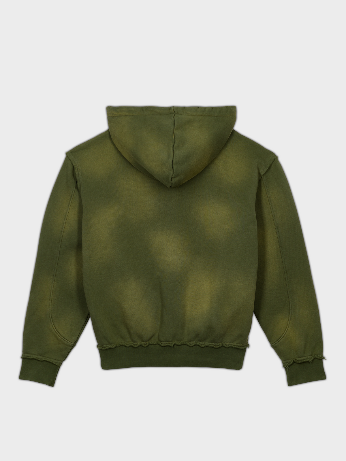 Hoodie Délavé - Vert