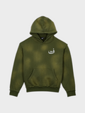 Hoodie Délavé - Vert
