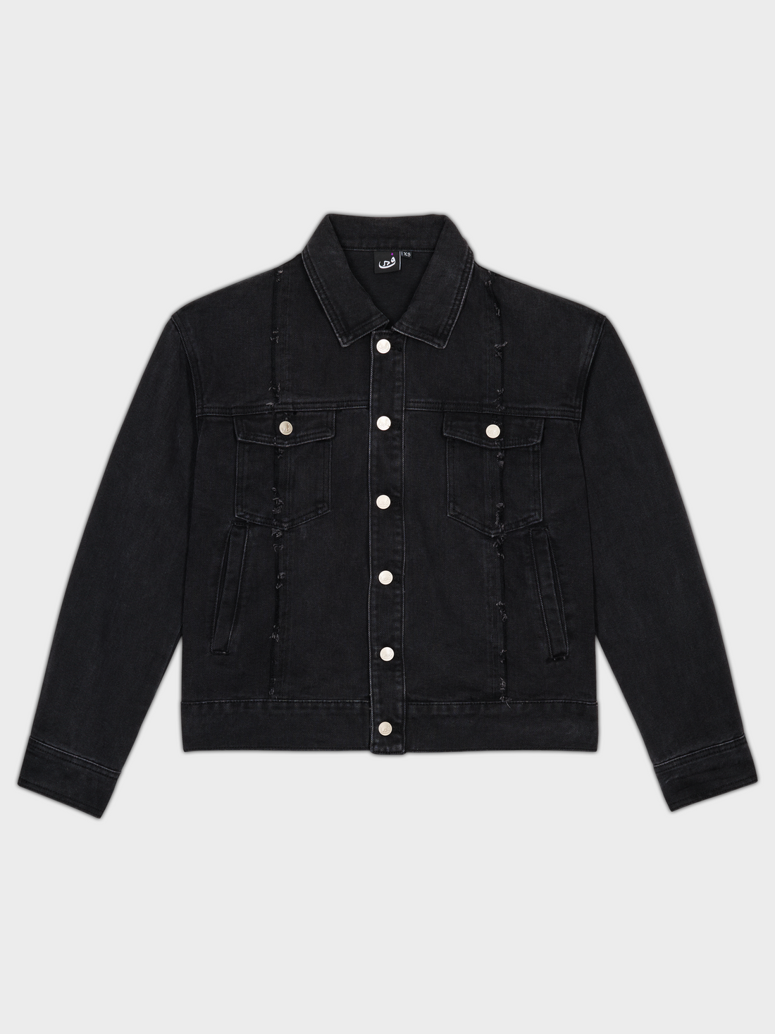 Veste en Jean 808 - Noir