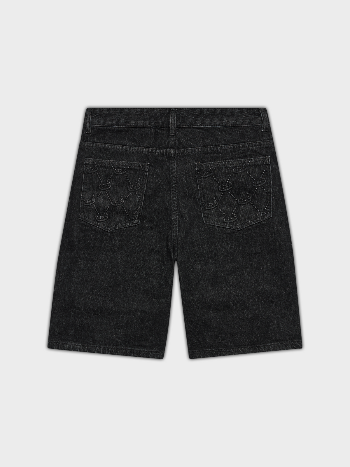 Short en Jean Bootleg - Noir