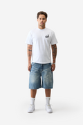 Short en Jean Visionary - Bleu