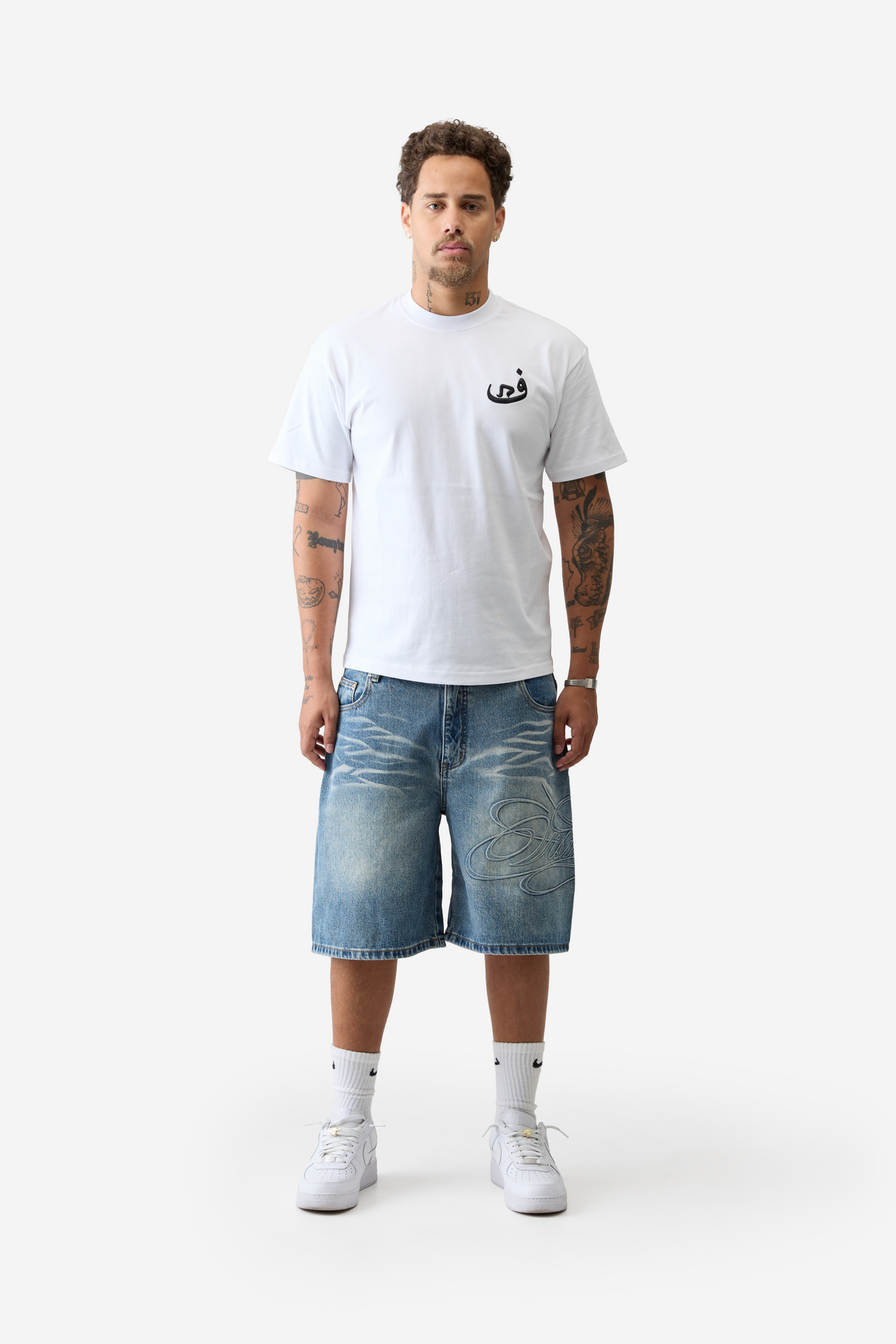 Short en Jean Visionary - Bleu