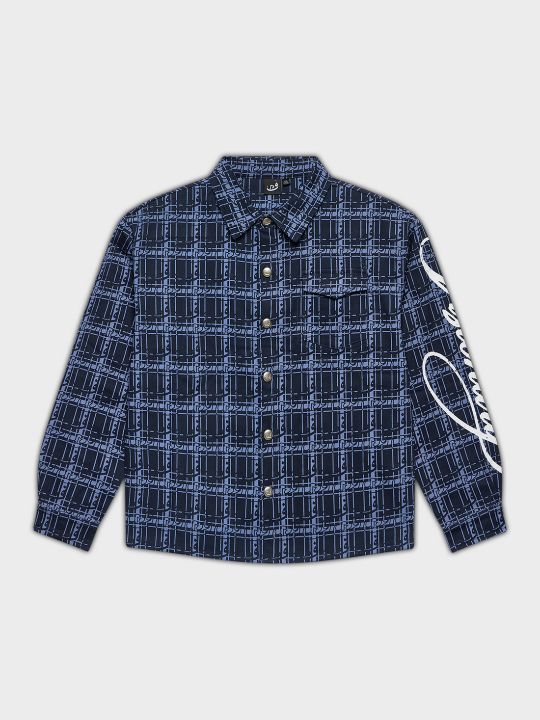 Chemise à Motifs - Bleu