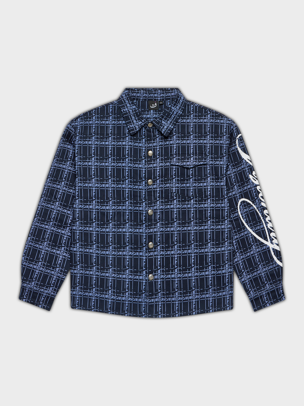 Chemise à Motifs - Bleu