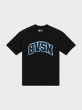 T-shirt 8VSN à Carreaux - Noir