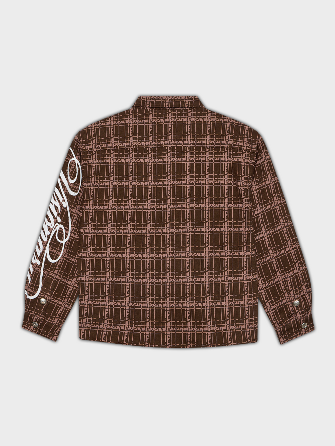 Chemise à Motifs - Marron