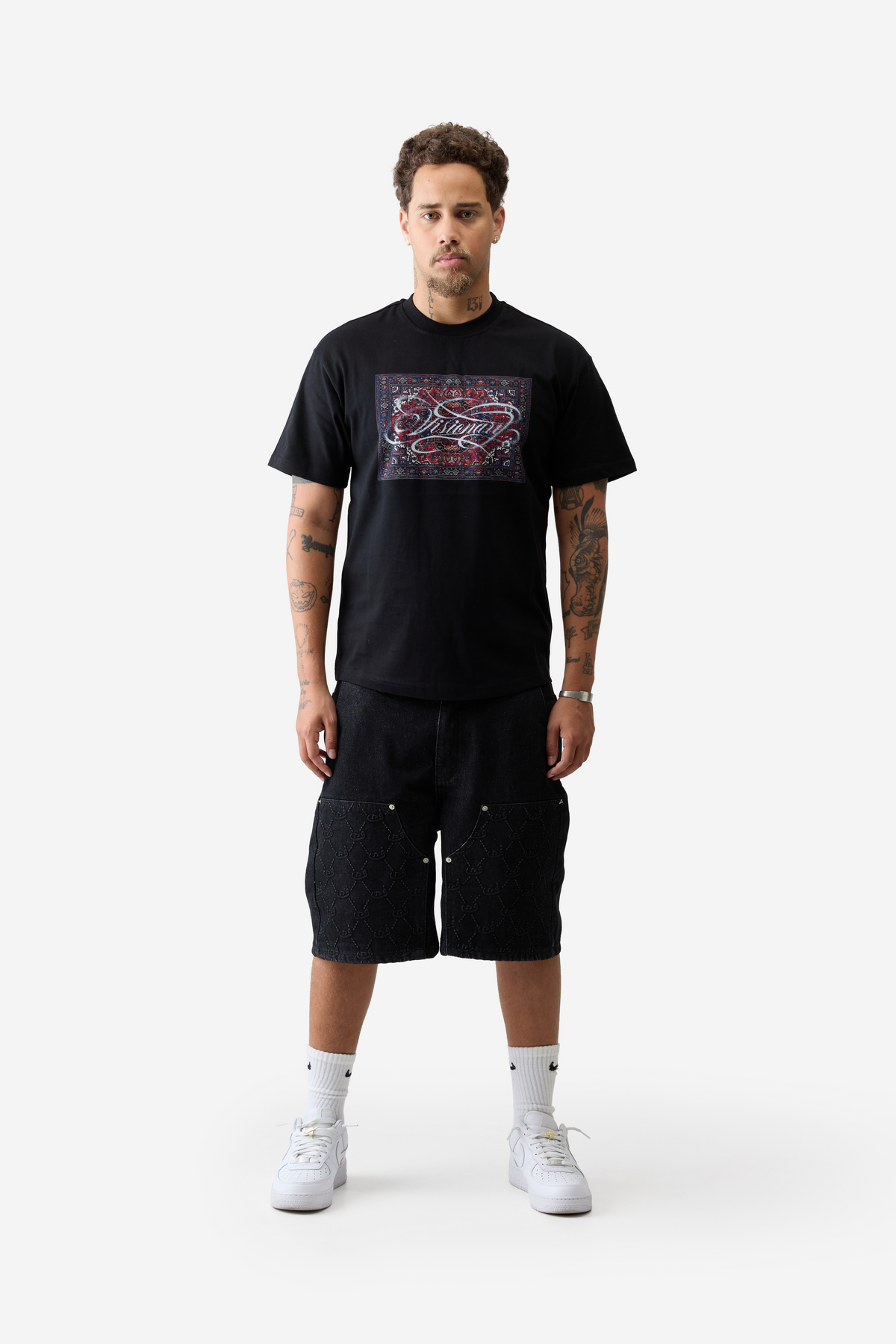 T-shirt Rug - Noir
