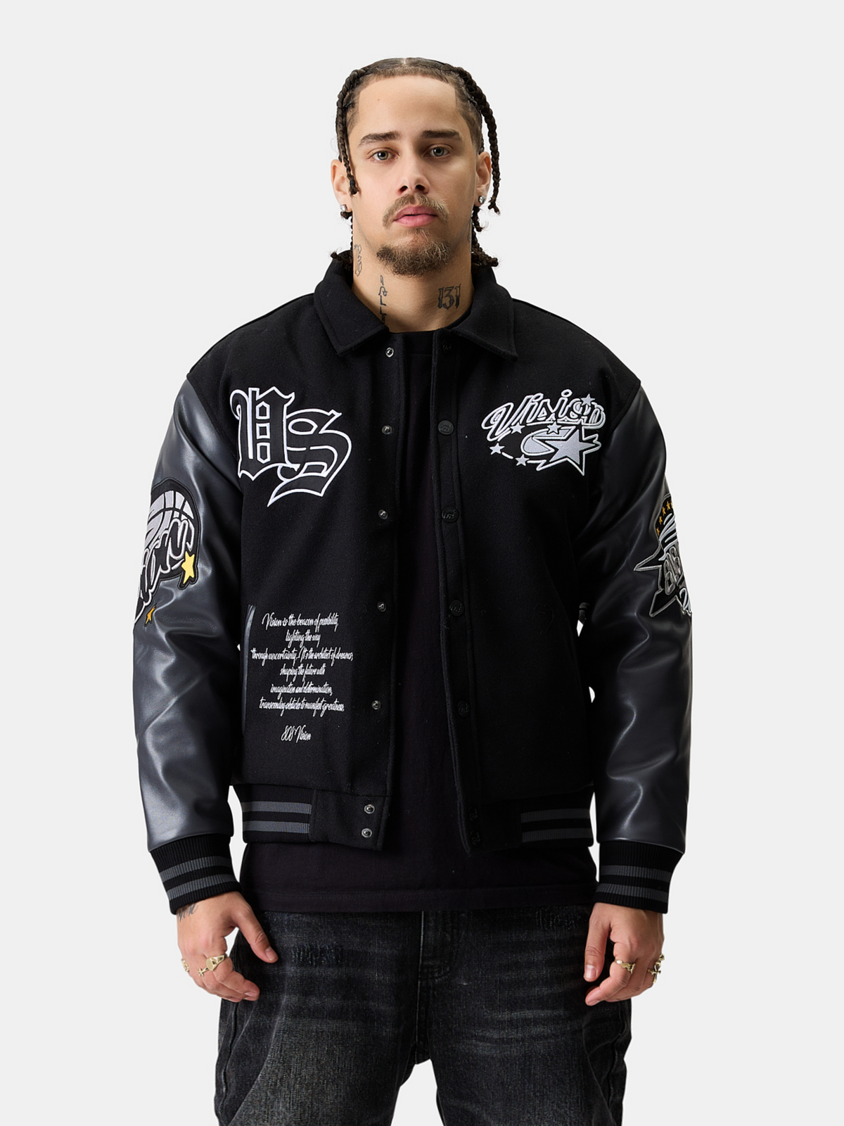 Veste University 808 - Noir