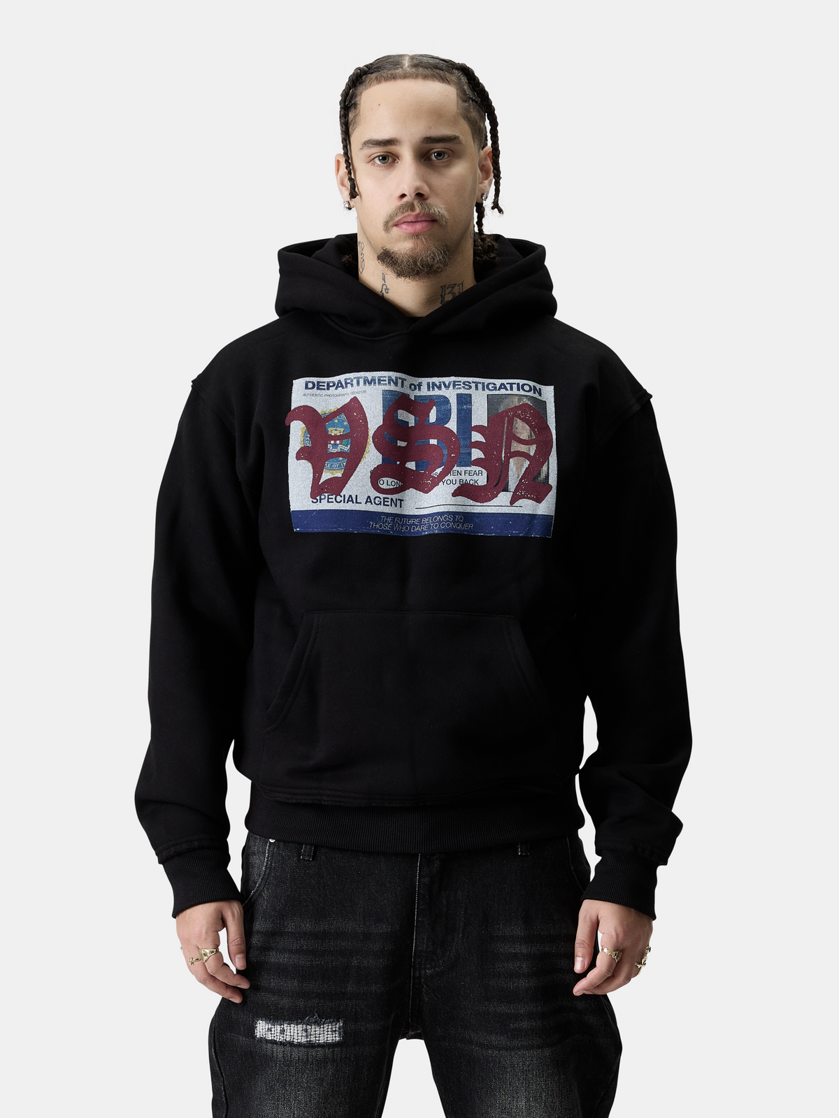 Hoodie FBI VSN - Noir