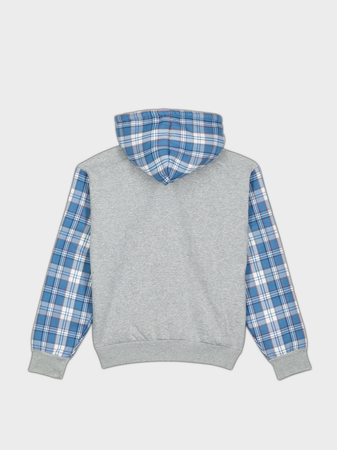 Zip Hoodie ARABIC à Carreaux - Bleu