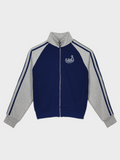 Pull Col Zippé - Bleu